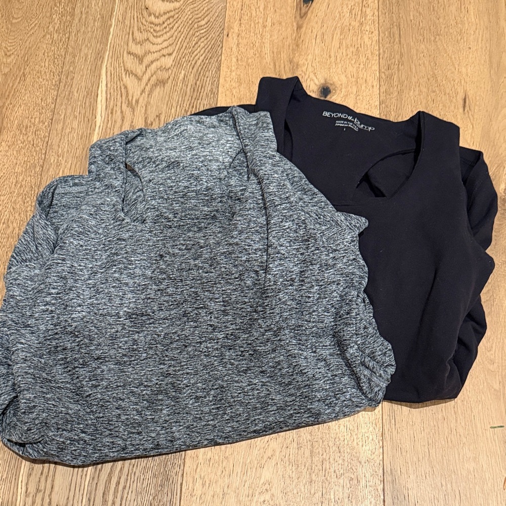 2 Beyond Yoga Maternity Tanks